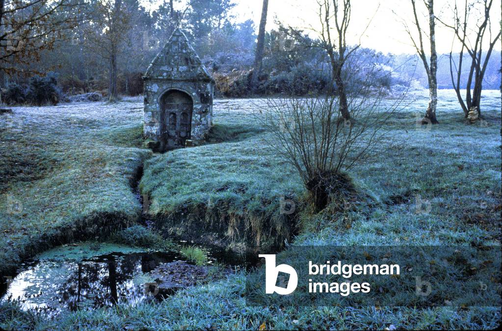 Morbihan - Pays de Baud - Fountain ND of Seven Sorrows - near Moustoir