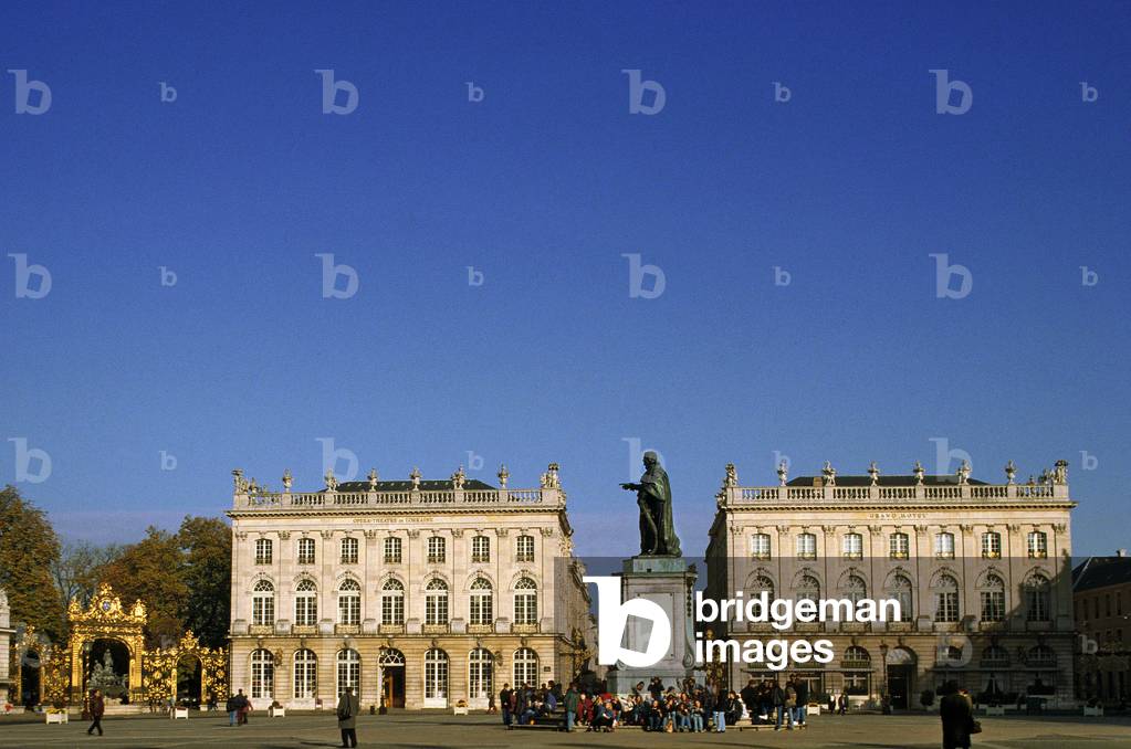 Nancy (Department 54), Place Stanislas, L'Opera and the Grand Hotel, (Pavilions of Emmanuel Here, 1706-1763)