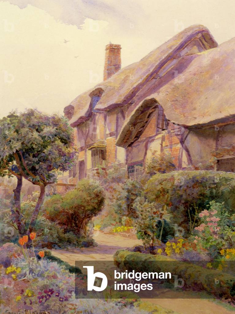 Le chalet d'Anne Hathaway par George Samuel Elgood