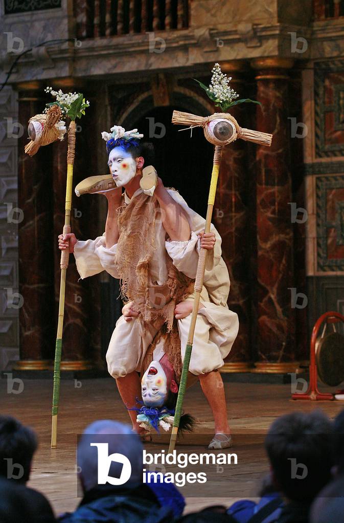 'A Midsummer Night's Dream', Yohangza Theatre Company production at The Globe Theatre, London, UK, 2012 (photo)