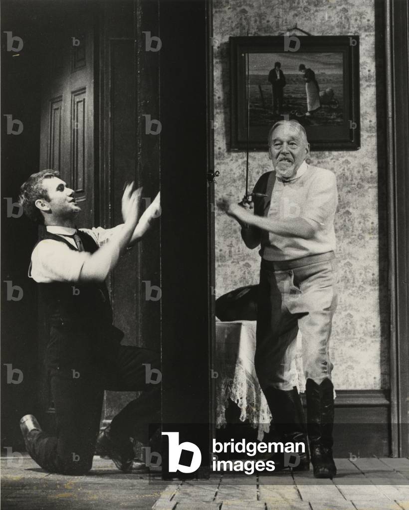 The Plough and the Stars, NT Olivier Theatre, 1977 (b/w photo)