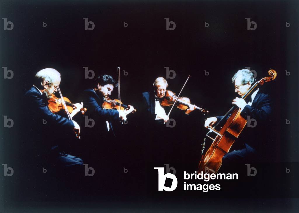 Alban Berg QUARTET- playing