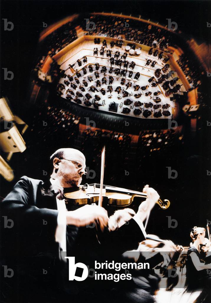 Philharmonia Orchestra violin section