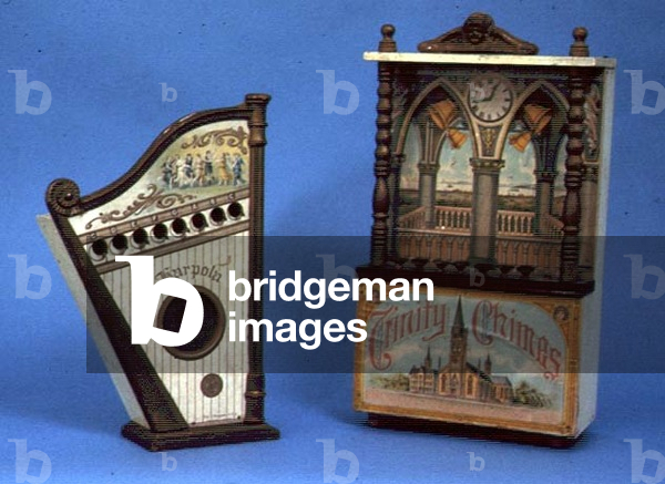 Trinity Chimes and Harpola, manufactured by A.Schoenhut Co.Early 20th century