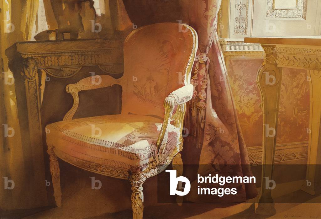 Large Syon Interior, 2004 (w/c & acrylic on paper)