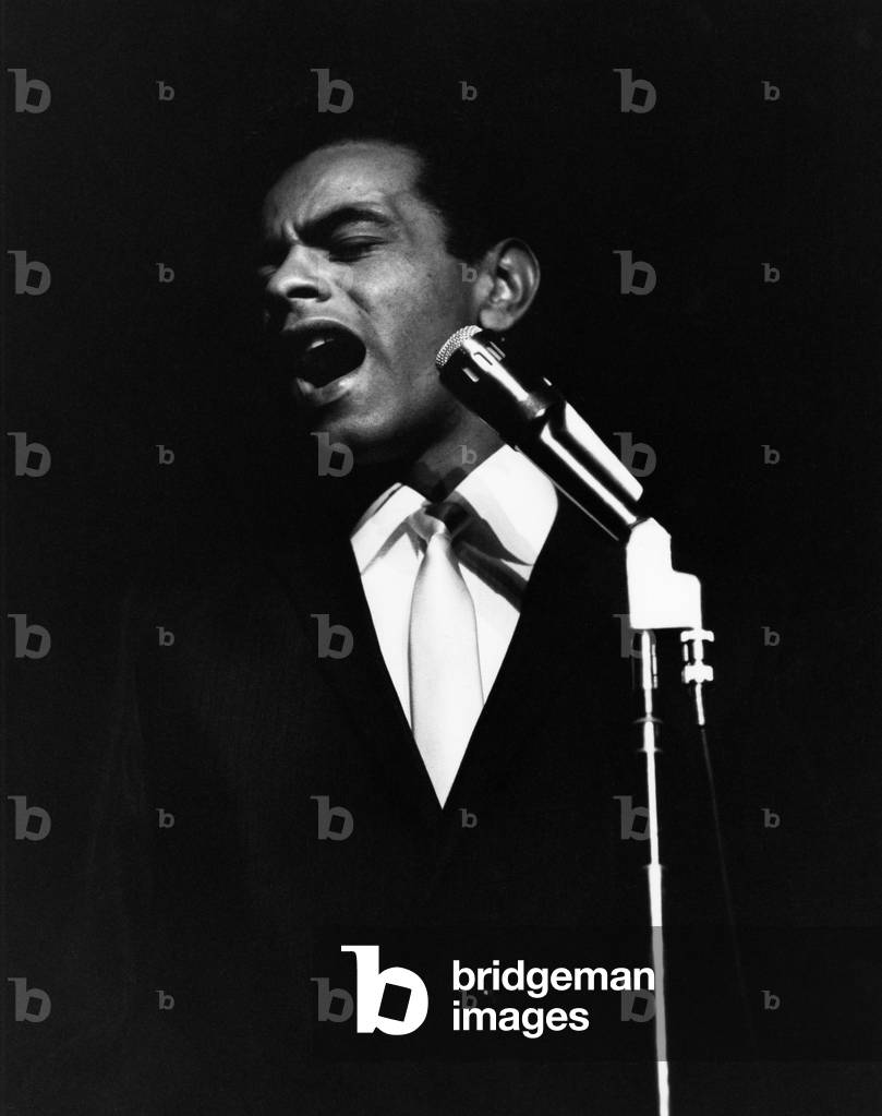 Johnny Mathis performing live