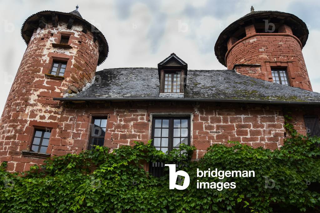 "Collonges-la-Rouge/Stadt der 25 Türme/Correze/Frankreich"