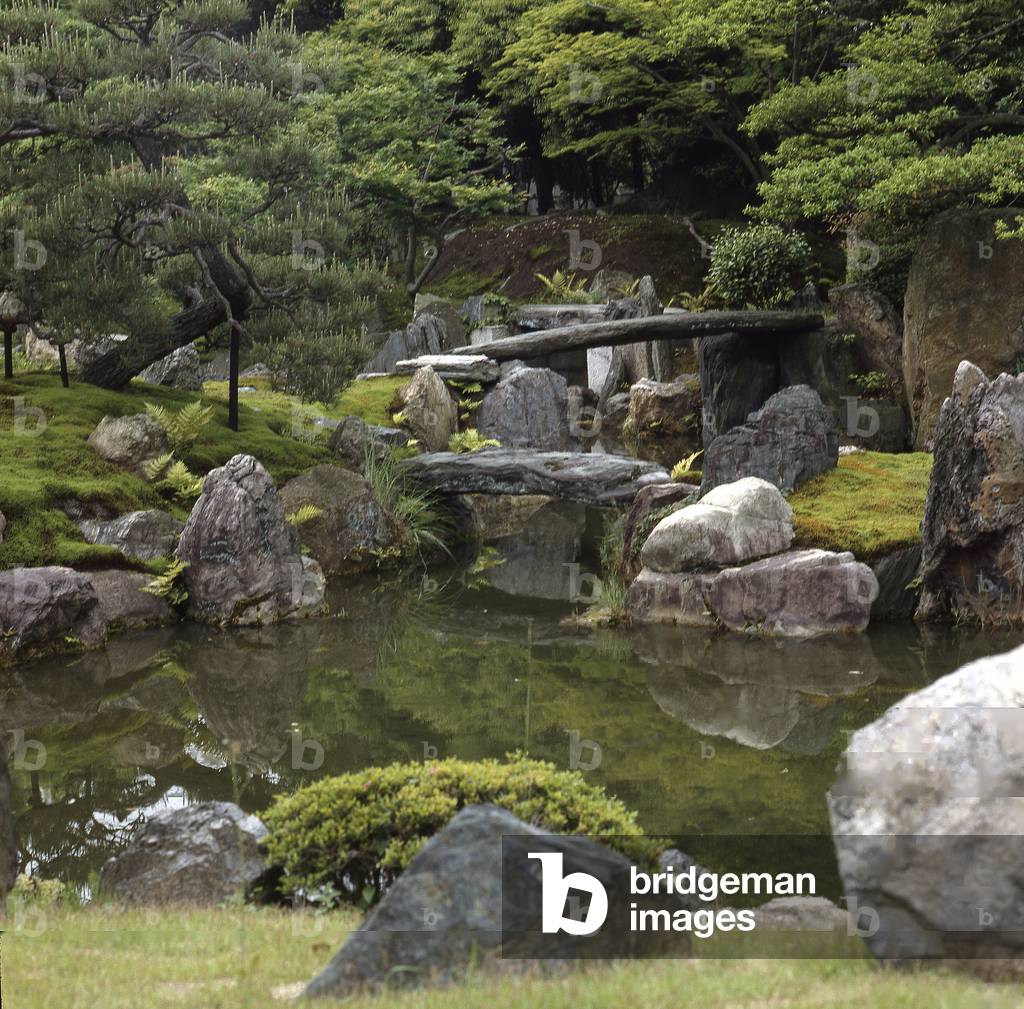 Japanese Garden/Nijo Castle/Kyoto/Japan
