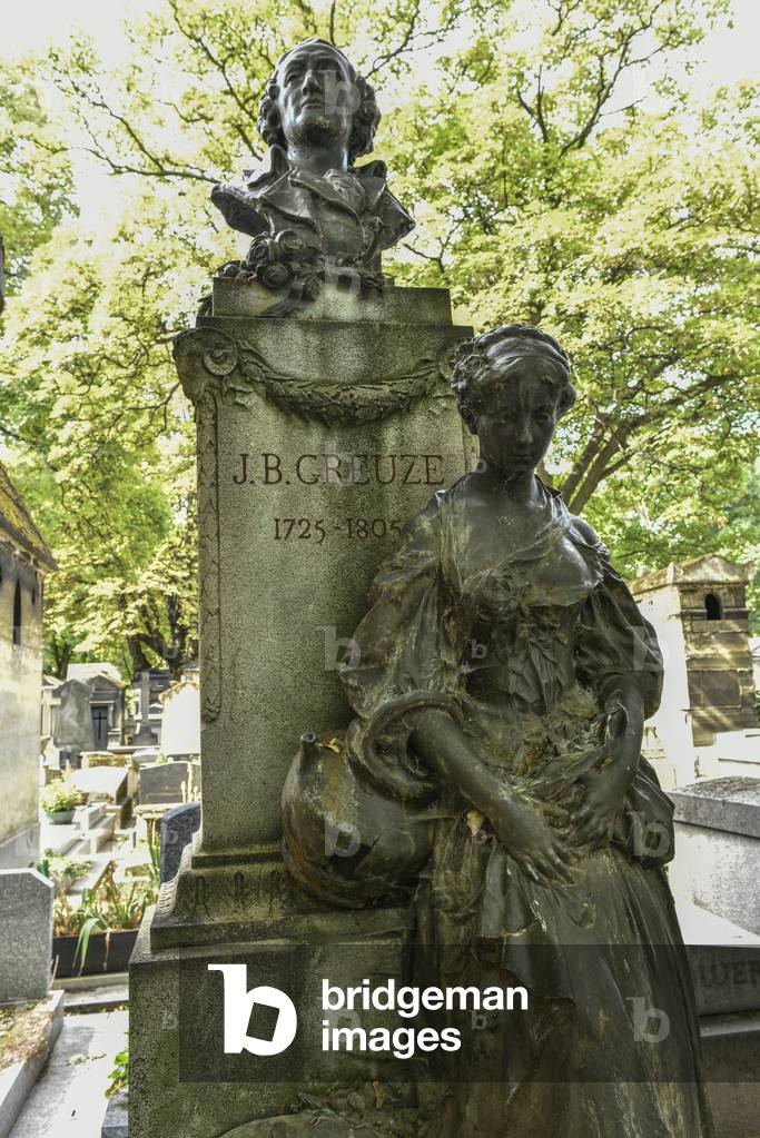 Cemetery of Montmartre/Tomb of J.B. Creuze/Avenue Rachel/PARIS XVIII/Seine/Ile de France/France