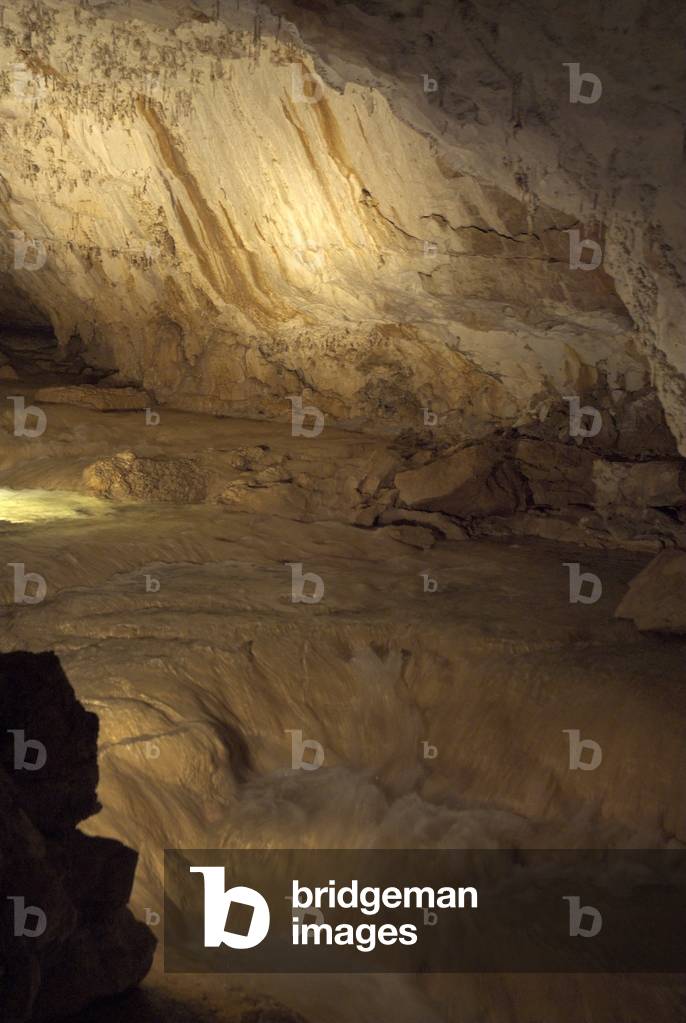 Choranche Caves/Vercors Regional Natural Park/Bourne Gorges/Isere/Rhone Alps/France