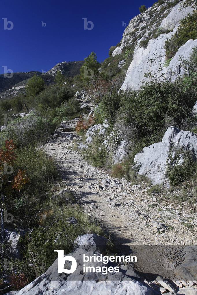 Promenade de Nietzsche/Eze/Alpes Maritimes/Provence Alpes Cote d'Azur/France