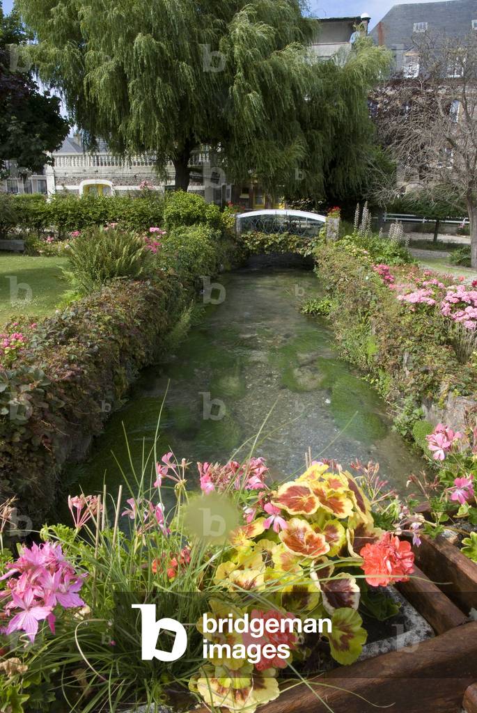 La Veules/The smallest river of France: 1100 m/Veules les Roses/Seine Maritime/Haute Normandy/France
