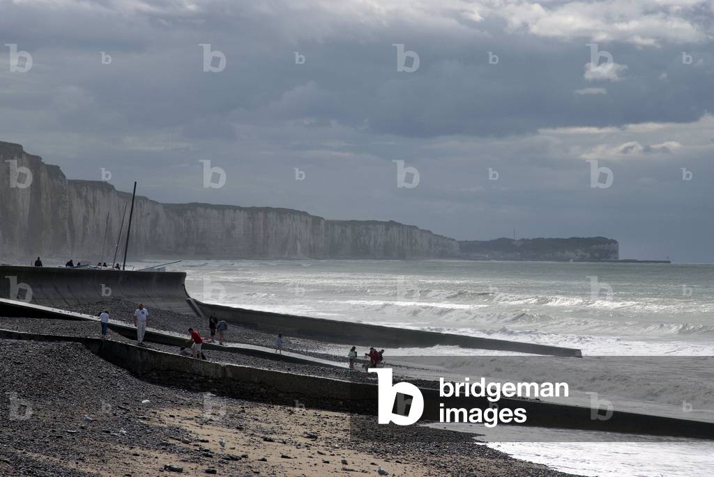 Cliff of the Pays de Caux/Veules les Roses/Seine Maritime/Haute Normandy/France