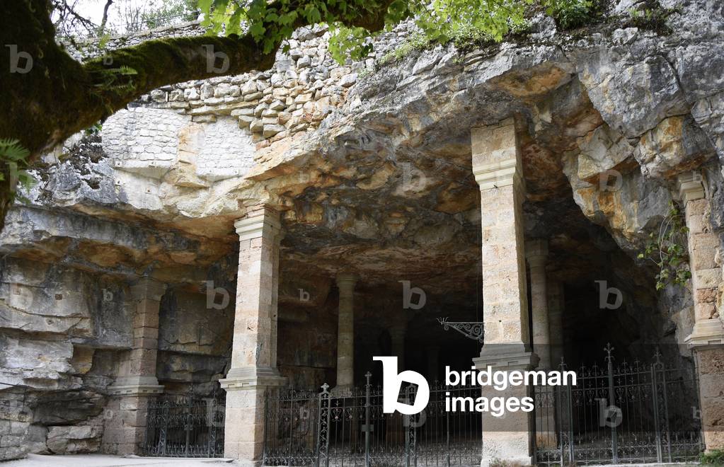 Rocamadour/Cave of the Nativite/Lot/France
