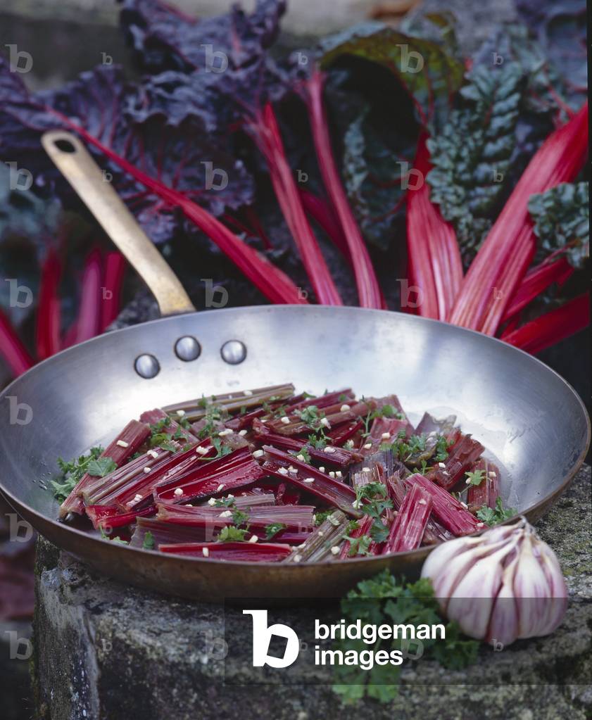 Dish of the terroir/Blettes rouge a provencale