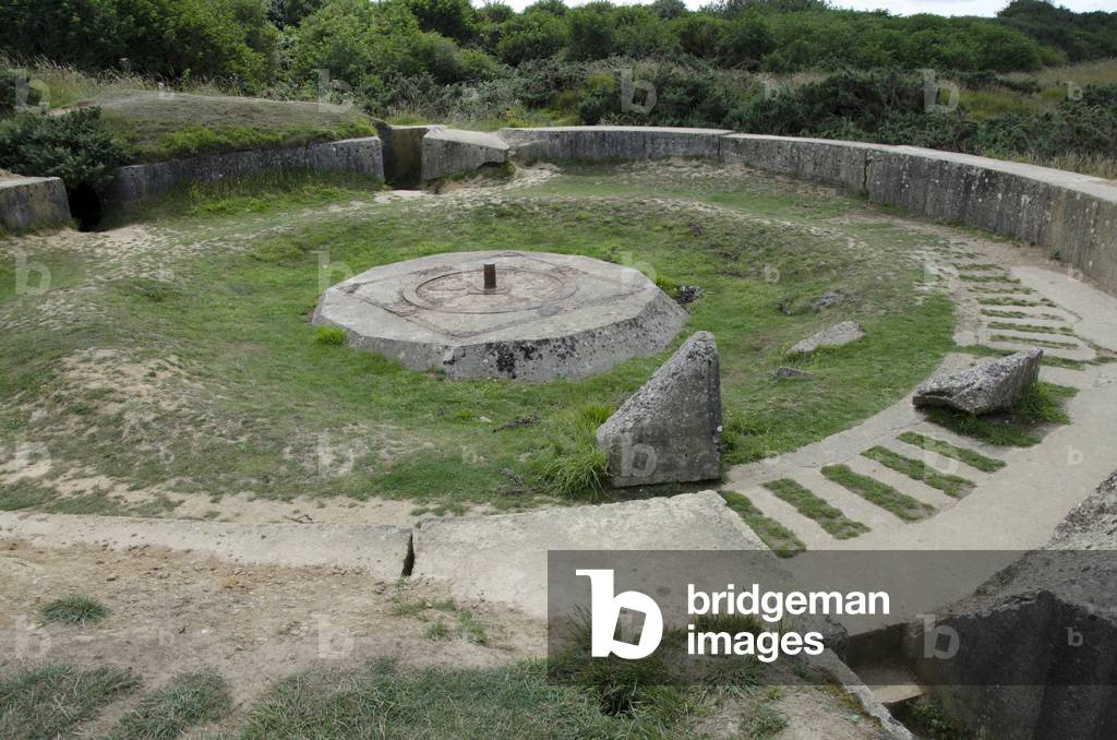Encuvement/Debarquement Beach/Pointe du Hoc/Bessin/Calvados/Basse Normandy/France
