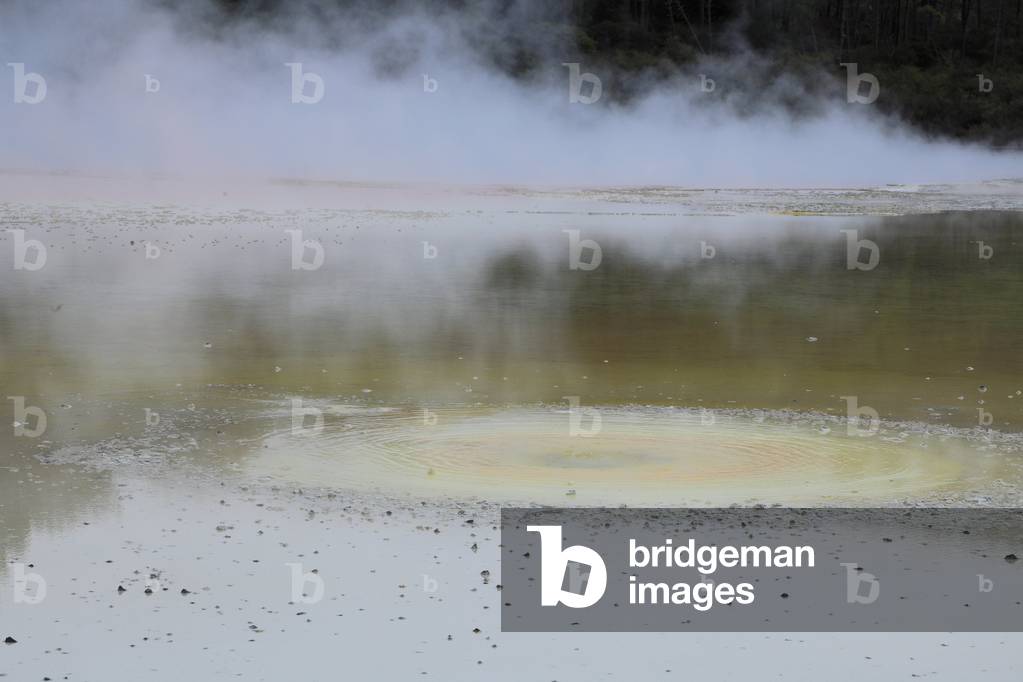 The artist's Palette/Wai-O-Tapu Thermal Wai-O Tapu/Wai-O-Tapu Thermal Wonderland/New Zealand/Rotorua Region/North Island.