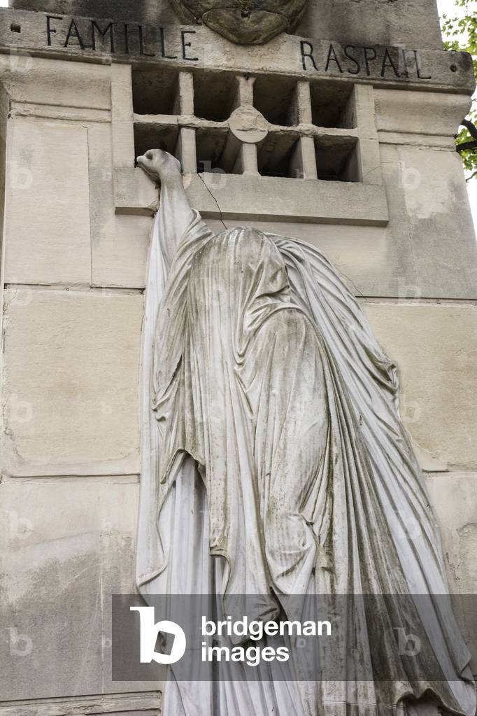Tombeau of Raspail's family, cemetery Pere Lachaise, Paris (photo)