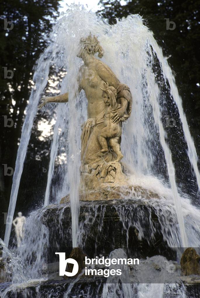 Bild von Fotografie "Versailles/Schloss von Louis XIV/Garten a la francaise von Andre le Notre/Große Gewässer/
