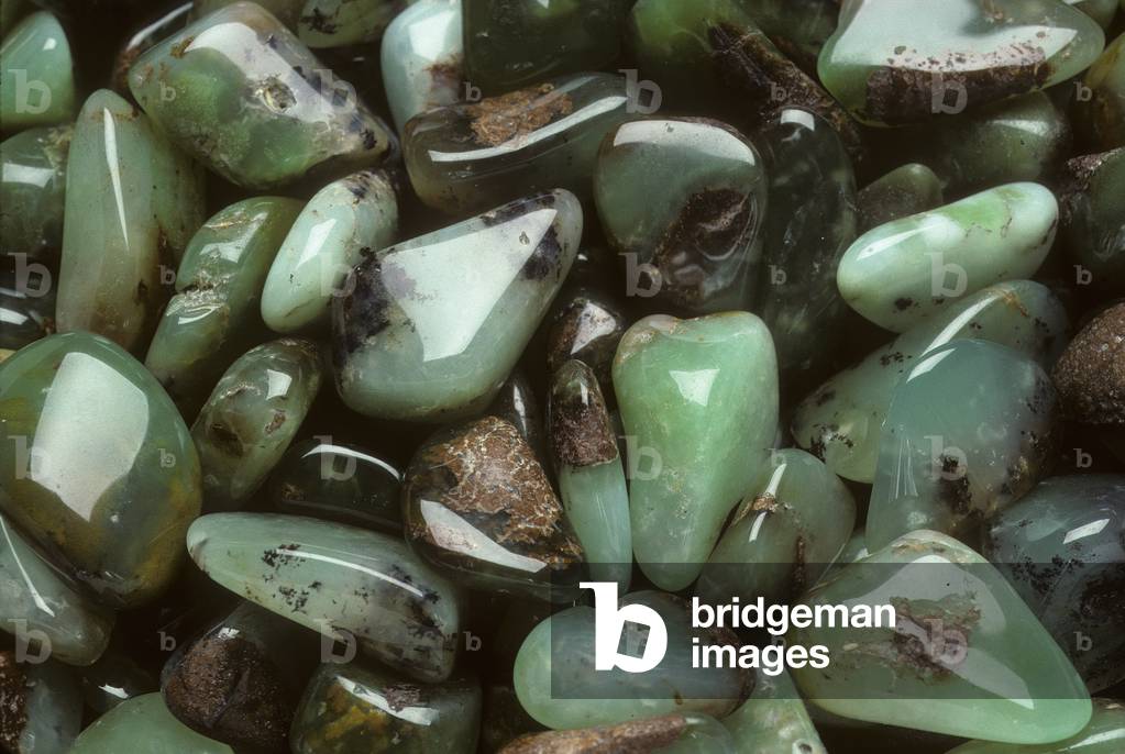 Calcedony variete chrysoprase/jade of Australia