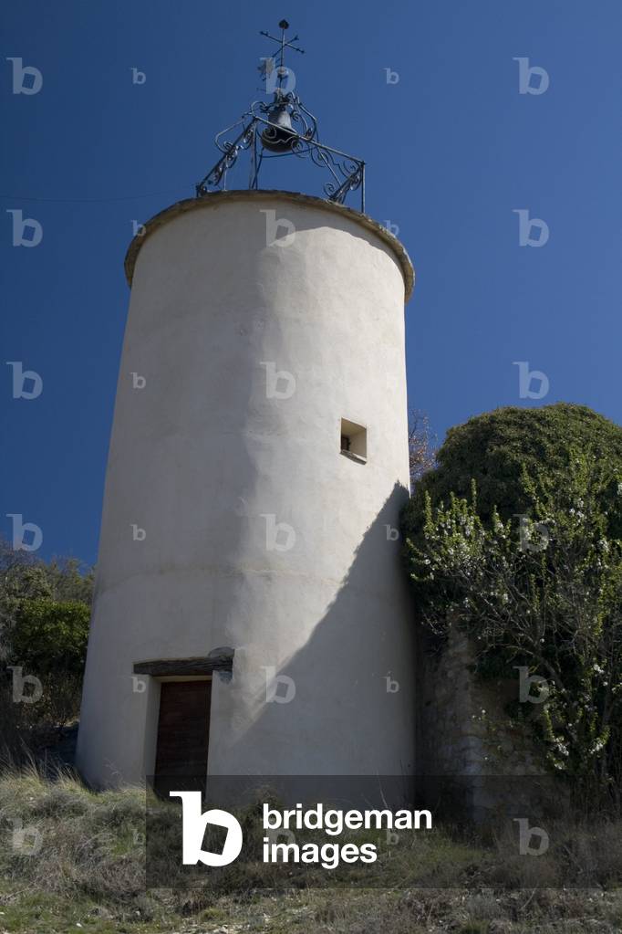 Clock Tower/Time Route/Estoublon/Alps of Haute Provence/Provence Alpes Cote d'Azur/France