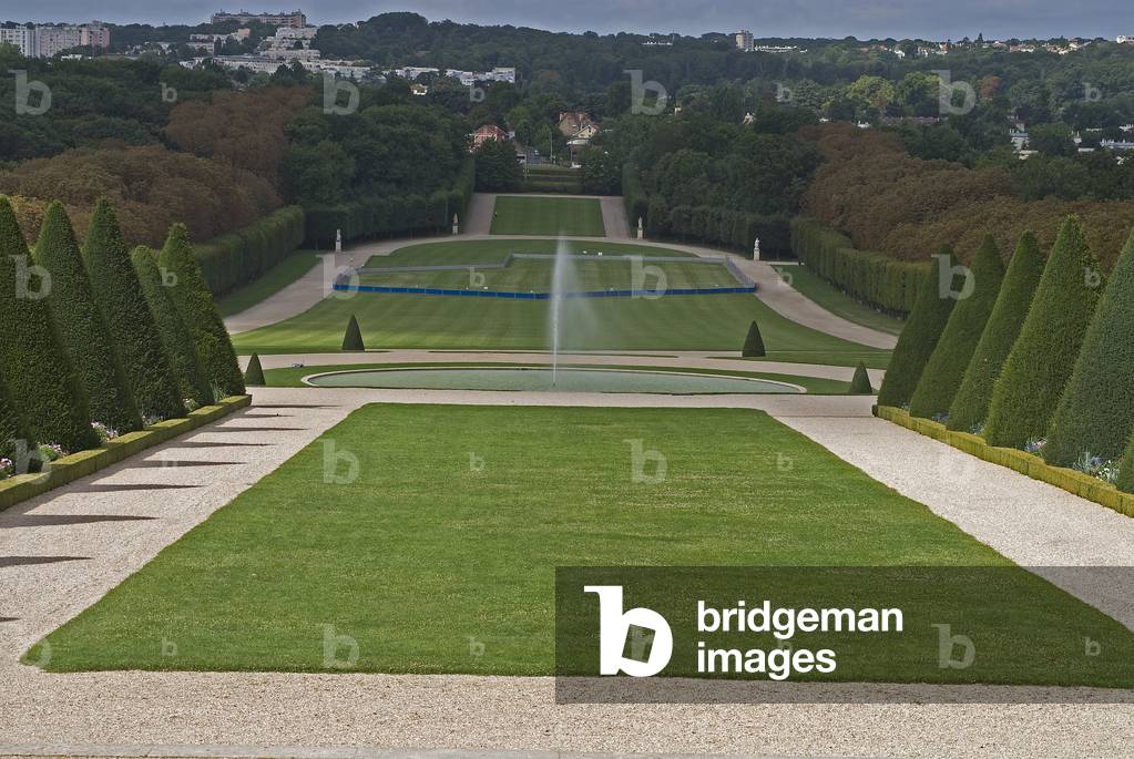Domaine de Sceaux/French garden created by Andre Le Notre/Sceaux/Hauts de Seine/France