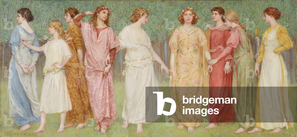 A Rondel, 1892 (oil on canvas)