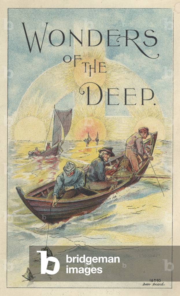 Wonders of the Deep', advertisement for Scott's Emulsion of Cod Liver Oil with Hypophosphites, 1895 (lithograph)