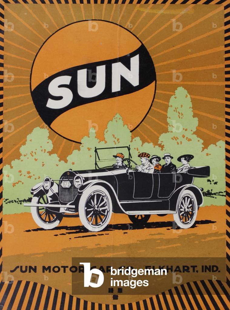 Sun Magazine, 1916 (colour litho)