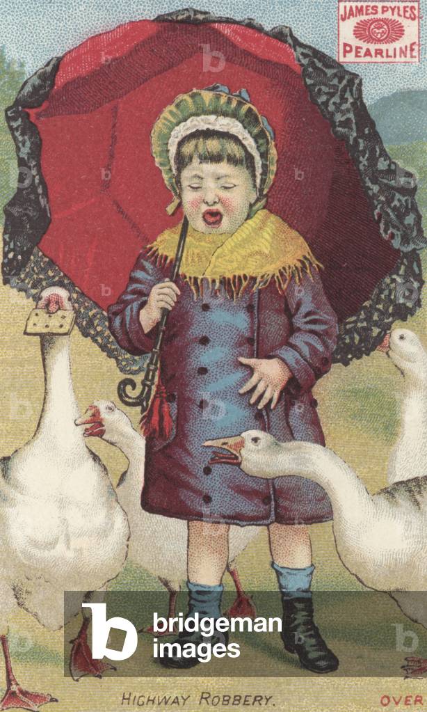 Advertisement for James Pyle's 'Pearline', c.1880 (colour litho)