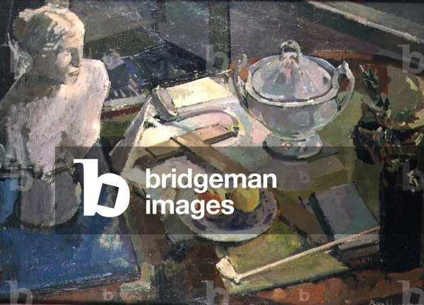 Still life with a bust of Venus