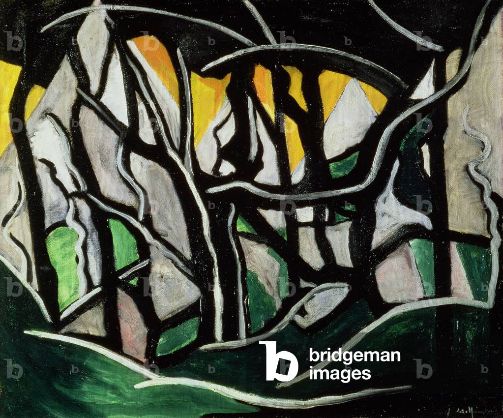 Landscape, 1915 (oil on canvas)