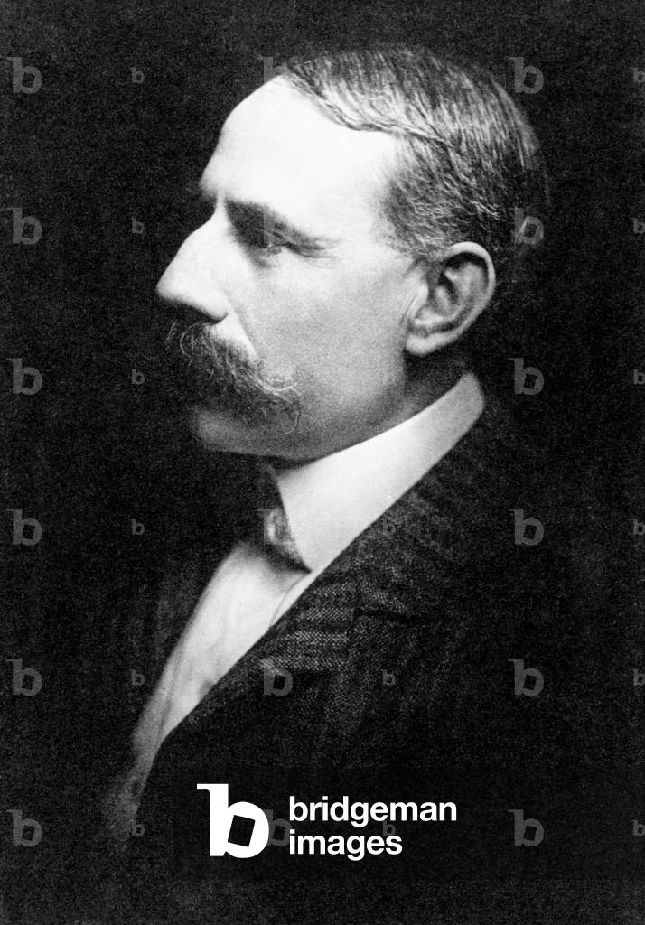 Sir Edward Elgar (1857-1934) (s/w Foto)
