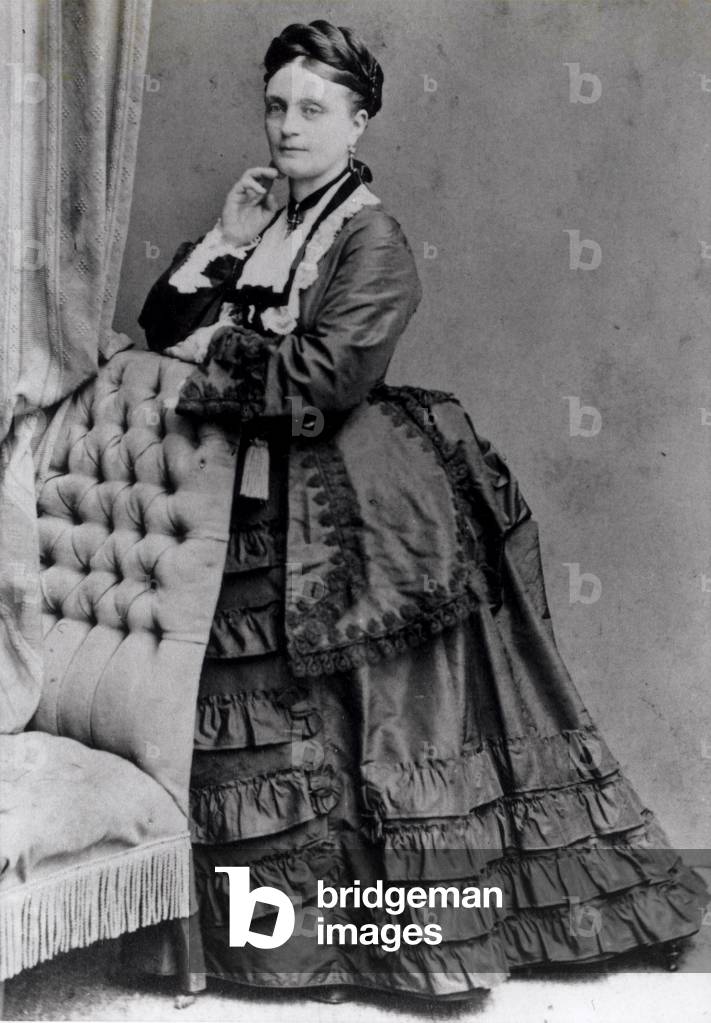 Ritratto di Clara Schumann (foto in b/n)