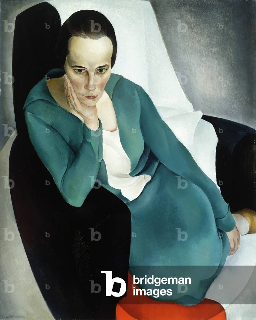 Portrait of the artist's wife