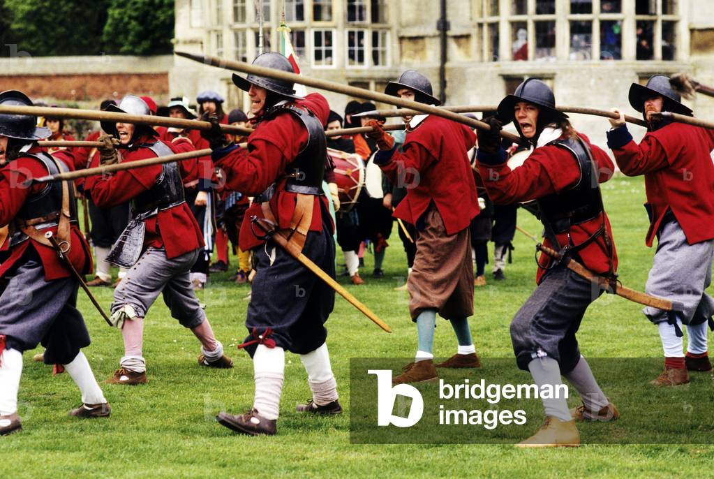 English Civil War, Pikemen, 17th century, historical re-enactment