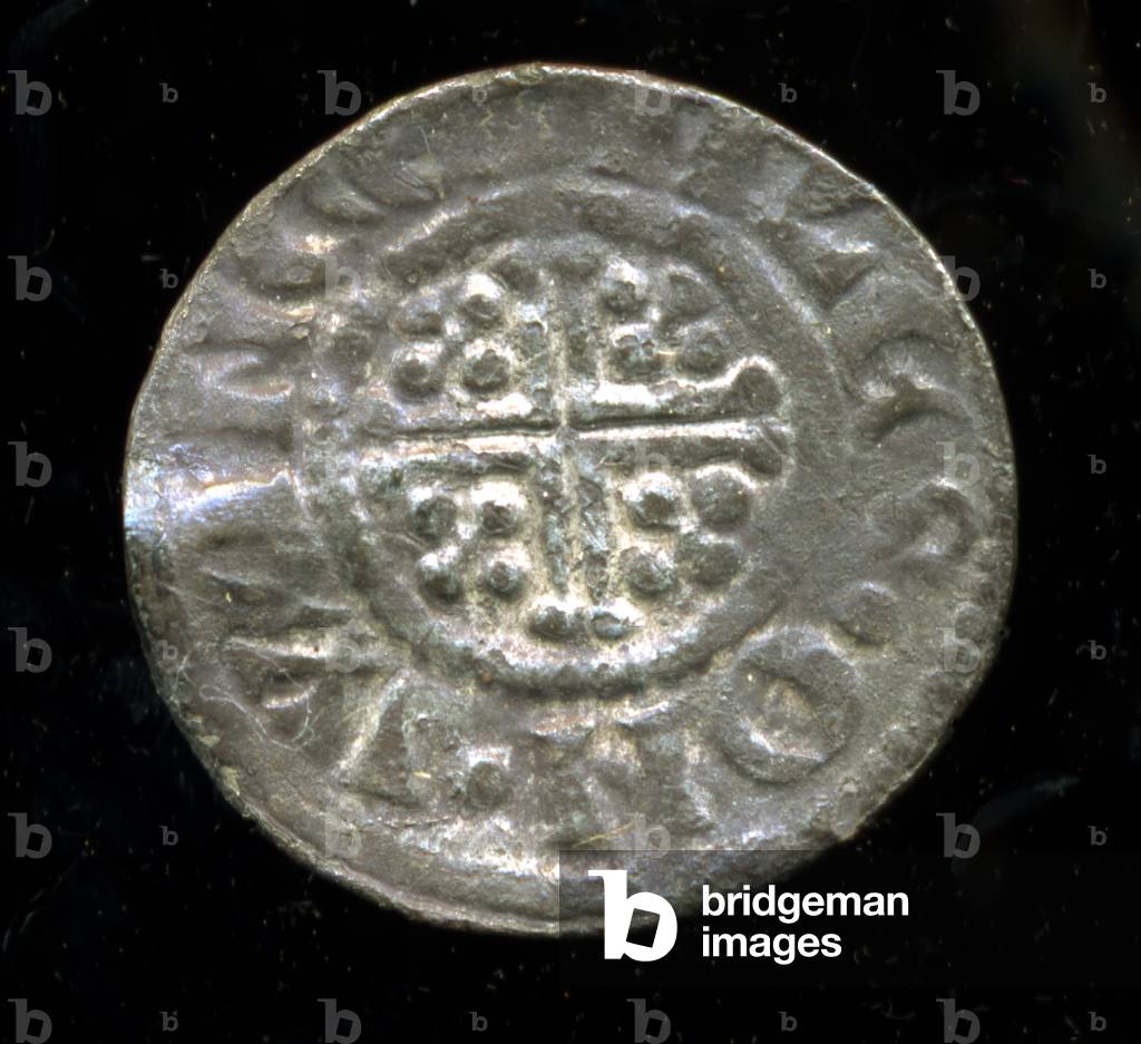 Silver Penny from the reign of King John, 1205-07 (silver)