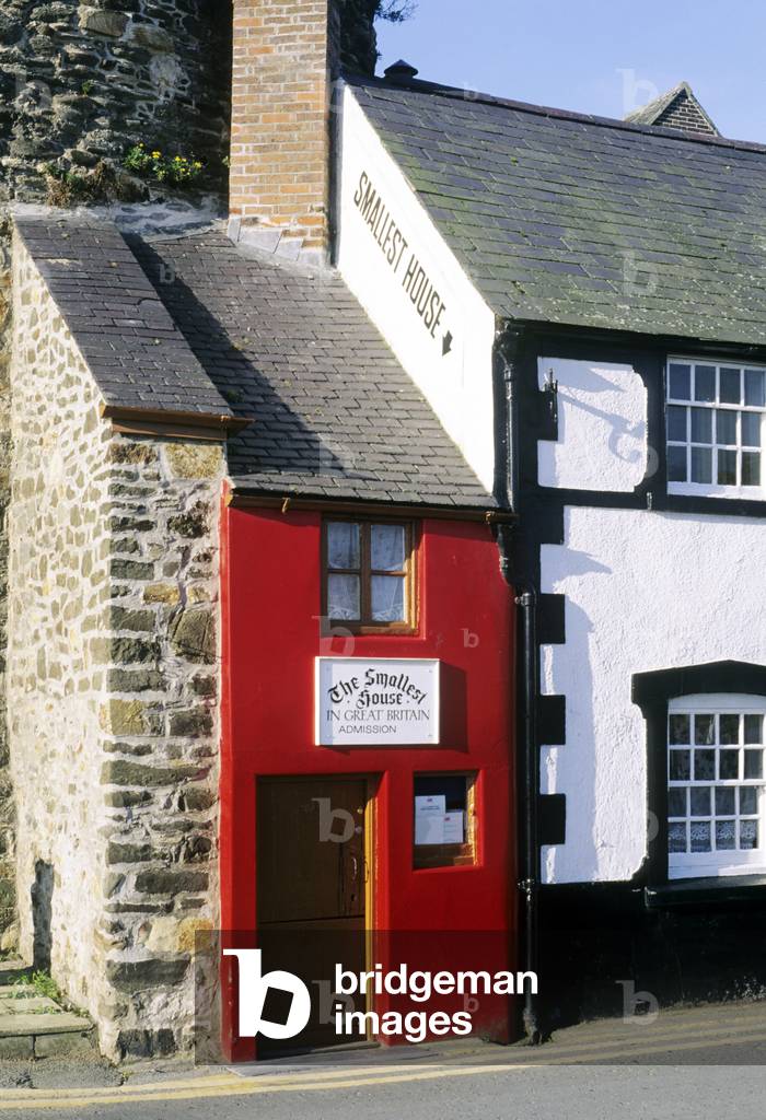 Conway, Conwy, Wales, Smallest House
