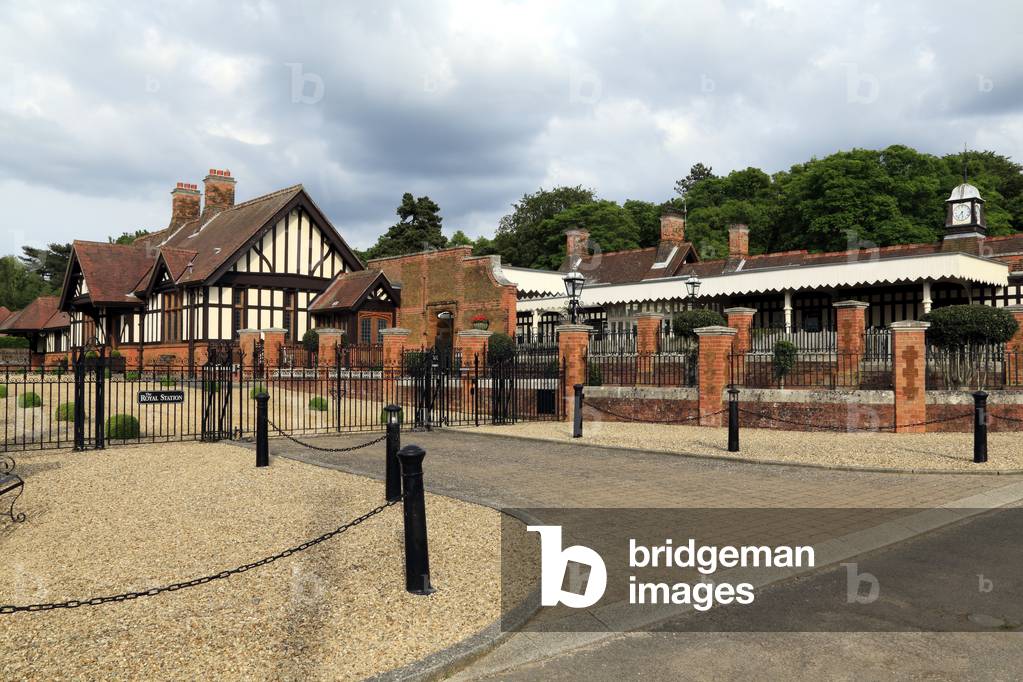 The Royal Victorian Railway, Wolferton, Norfolk (photo)