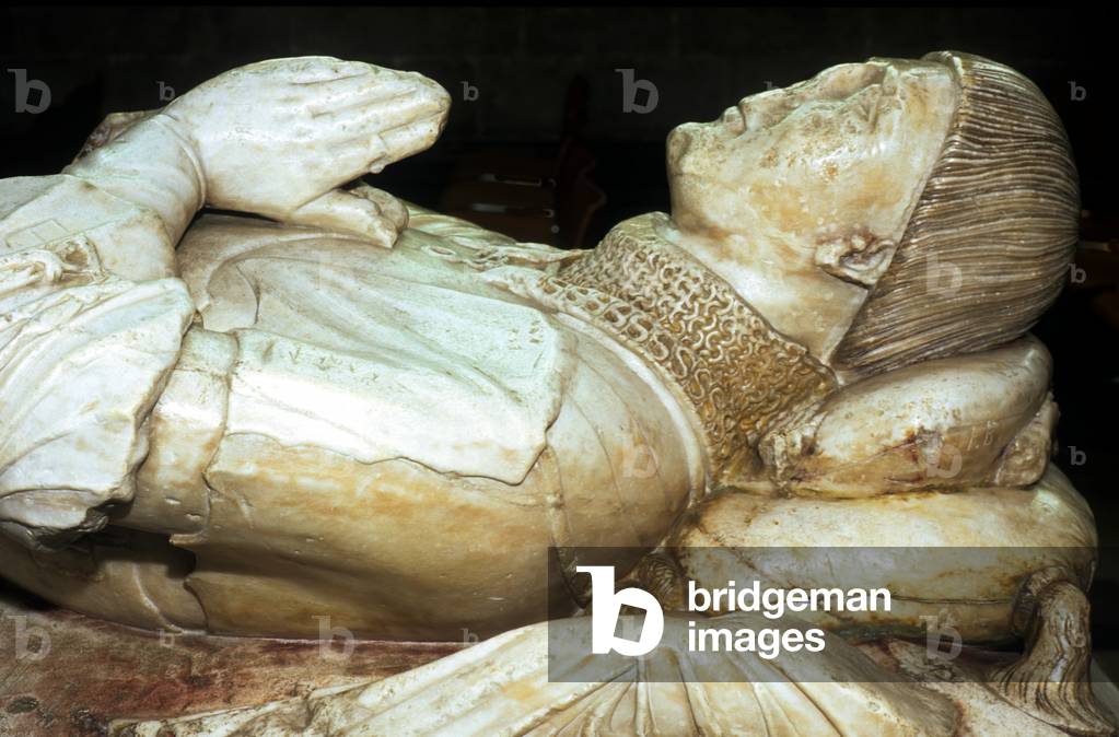 Effigy of Robert Lord Hungerford, c.1464 (alabaster)