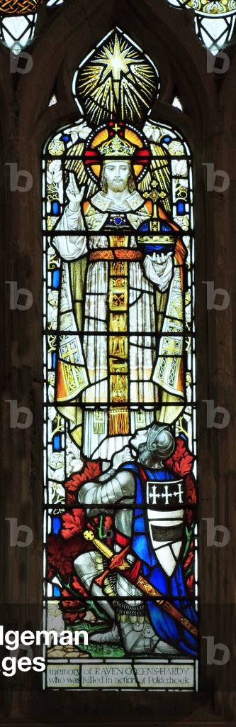 Christ in His Glory, 1917 (stained glass)