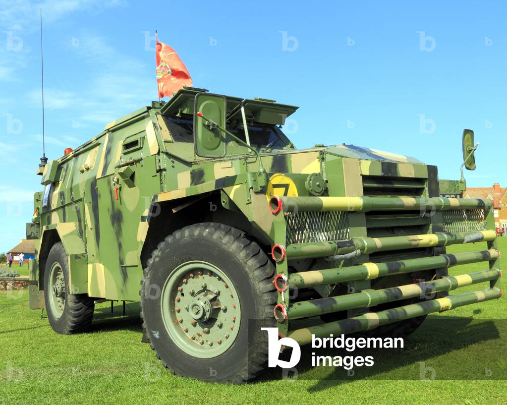 British Army, military vehicle, vintage, Humber Pig, 1954, deployed in Aden, Germany and N. Ireland.