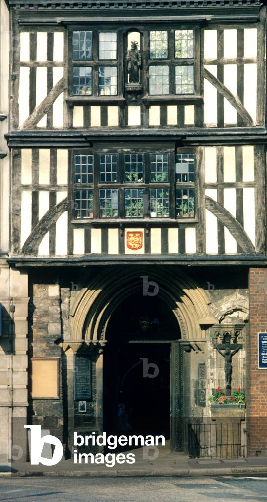 St. Bartholomew the Great Gateway, West Smithfield, London (photo)