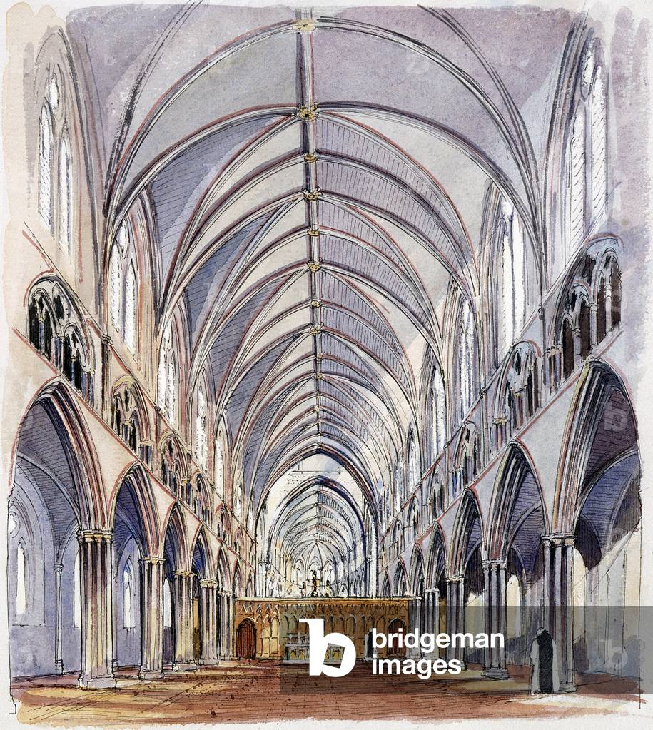 Hailes Abbey, c13th century, (c1990-2010). Artist: Terry Ball