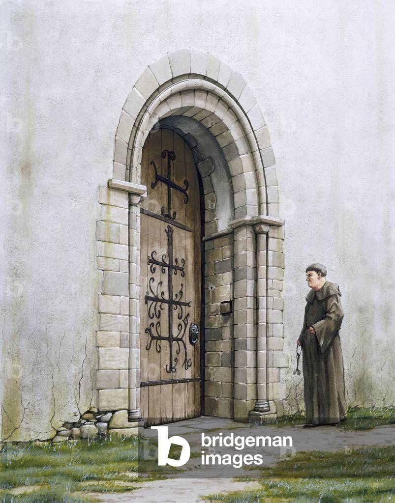 North Elmham Chapel, 12th century, (1990-2010). Artist: Peter Urmston