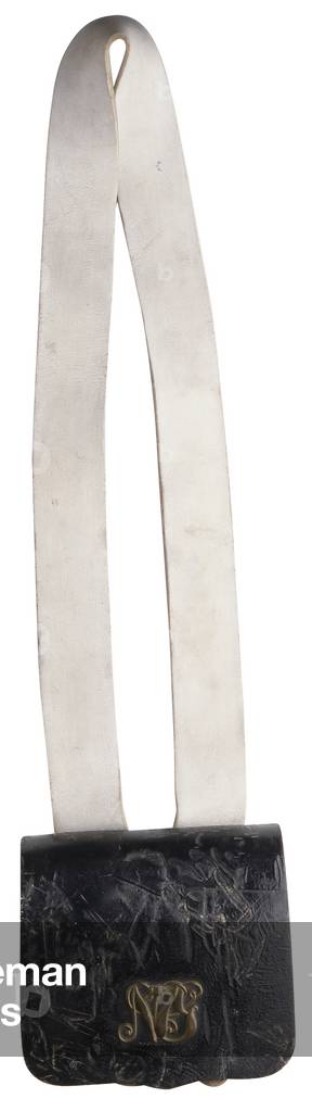 Satchel belonging to a member of the 7th Division, NY Regiment (leather)