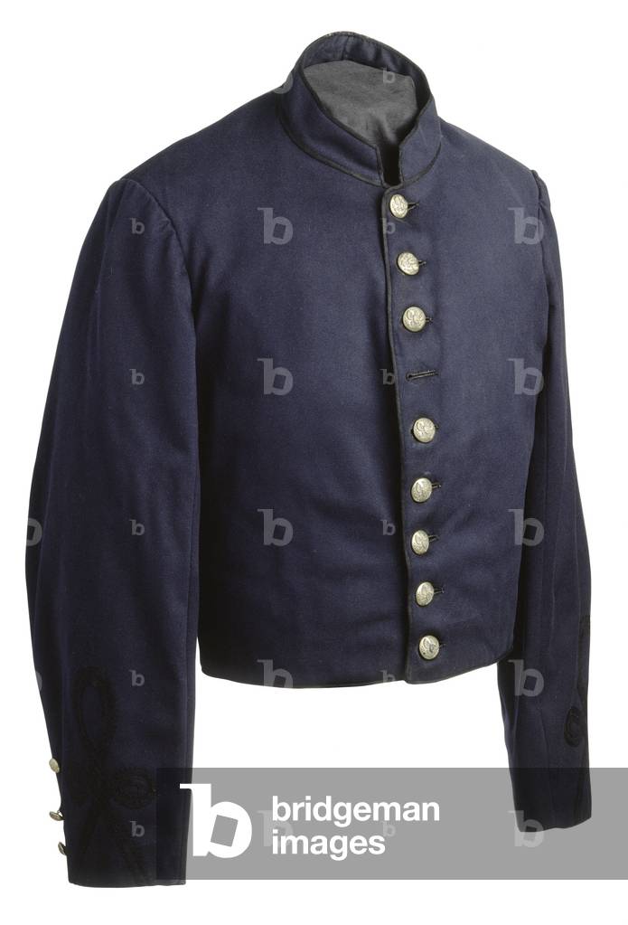 Veste uniforme du capitaine Seth W. DeYoe du 77e New York Regiment (textile), 19th Siècle par American School