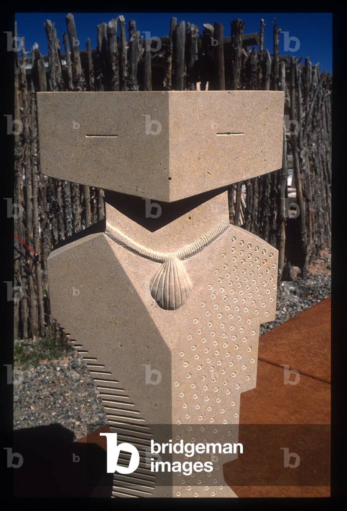 Native American sculpture by Robert Dale Tsosie