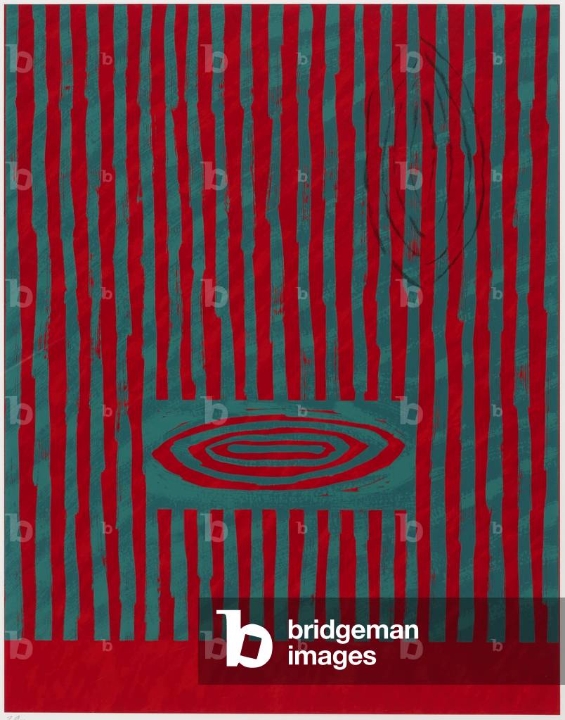 In the Eye of the Beholder, 1996 (screenprint)