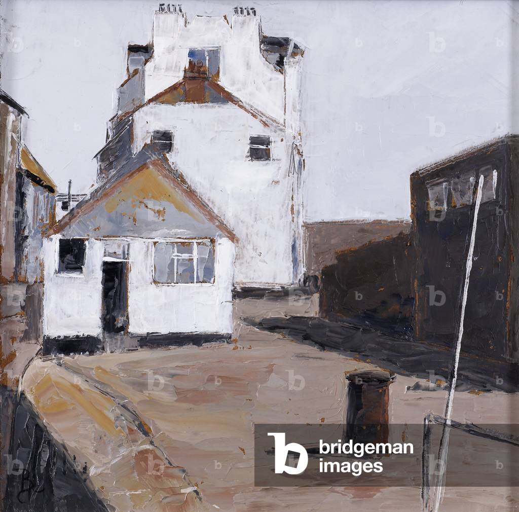 Harbour Master's Office, St. Ives (oil on canvas)